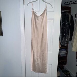 Petal & Pup Cream Satin Dress